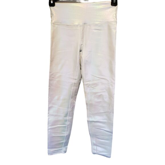 ZYIA Unicorn Iridescent Luxe  leggings WHITE - Size 6-8 Women - Picture 2 of 11